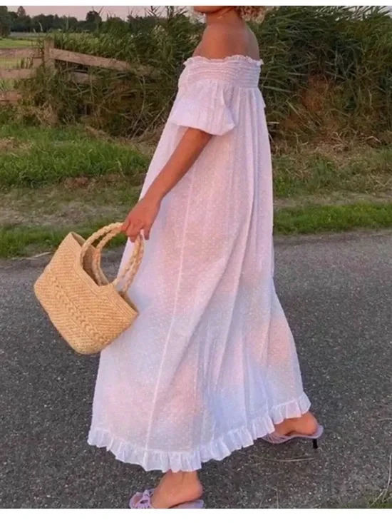 Hill House Caroline Nap dress Swiss dot XS - Picture 4 of 10